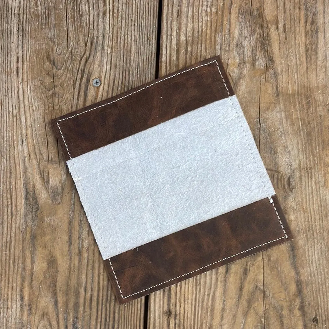 Checkbook Cover - Tricolor w/ Fiesta Navajo