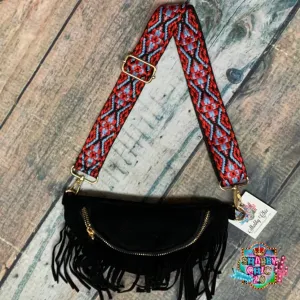 Children's Black Bumbag Handbag