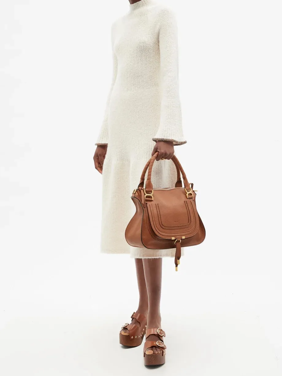 CHLOÉ SMALL TOPSTITCH MARCIE HANDBAG