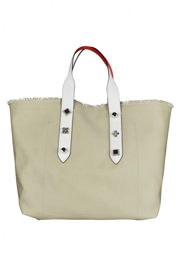 Christian Louboutin frangibus tygväska