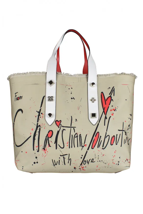 Christian Louboutin frangibus tygväska