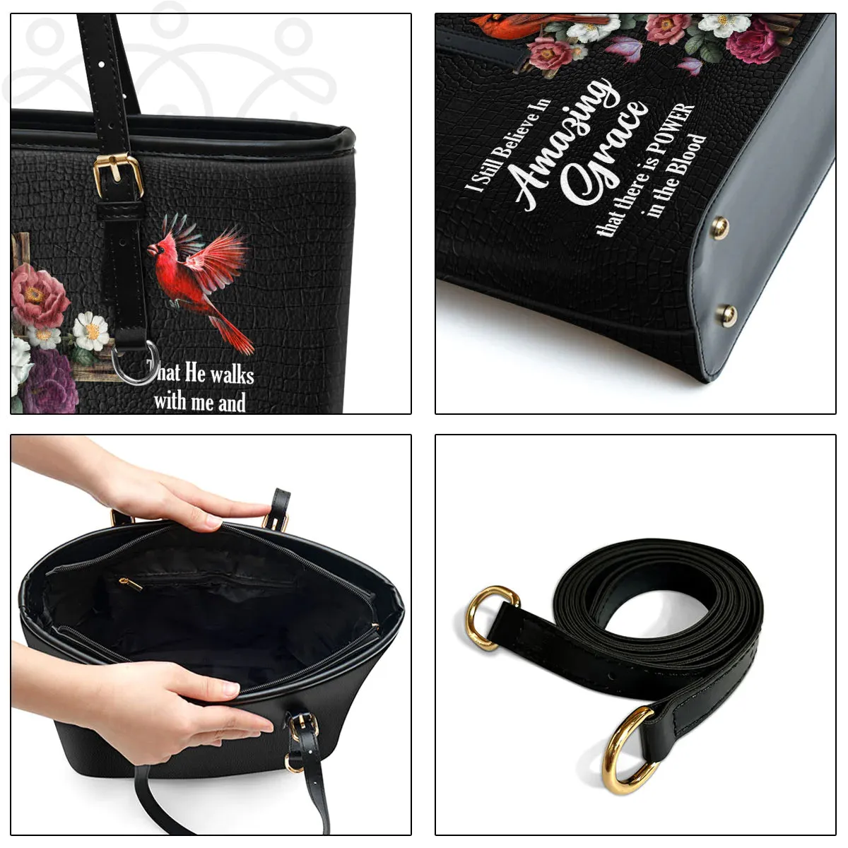 Christianart Handbag, Personalized Hand Bag, I Still Believe In Amazing Grace, Personalized Gifts, Gifts for Women.