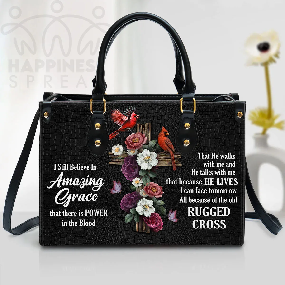 Christianart Handbag, Personalized Hand Bag, I Still Believe In Amazing Grace, Personalized Gifts, Gifts for Women.