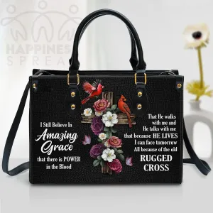 Christianart Handbag, Personalized Hand Bag, I Still Believe In Amazing Grace, Personalized Gifts, Gifts for Women.