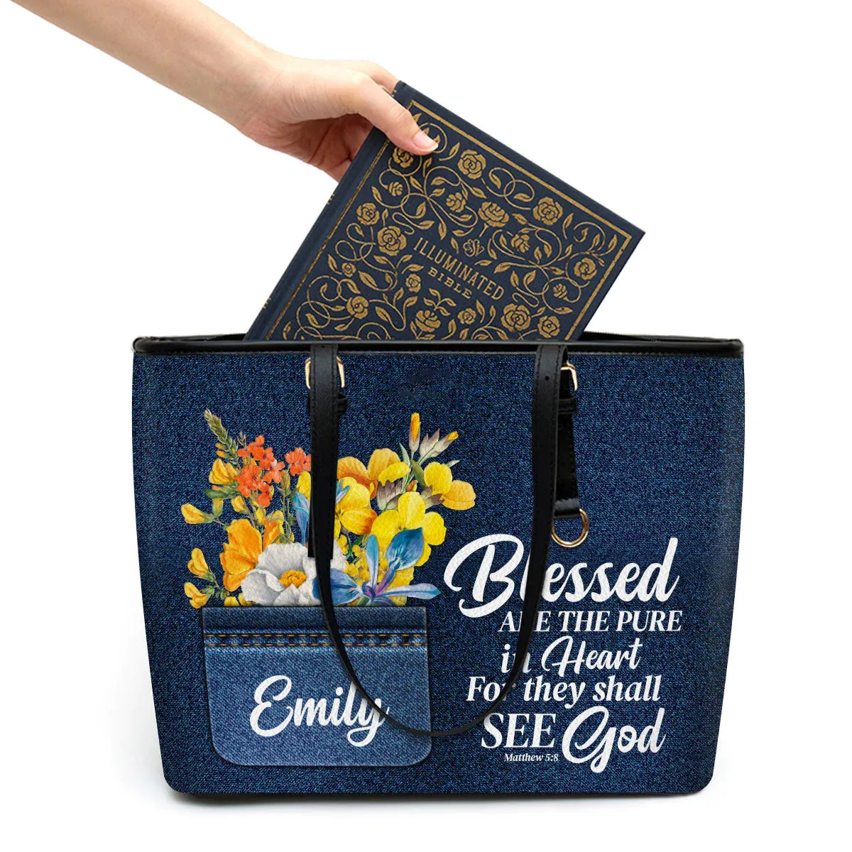 Christianart Handbag, This Is The Day That The Lord Has Made, Personalized Gifts, Gifts for Women, Christmas Gift.