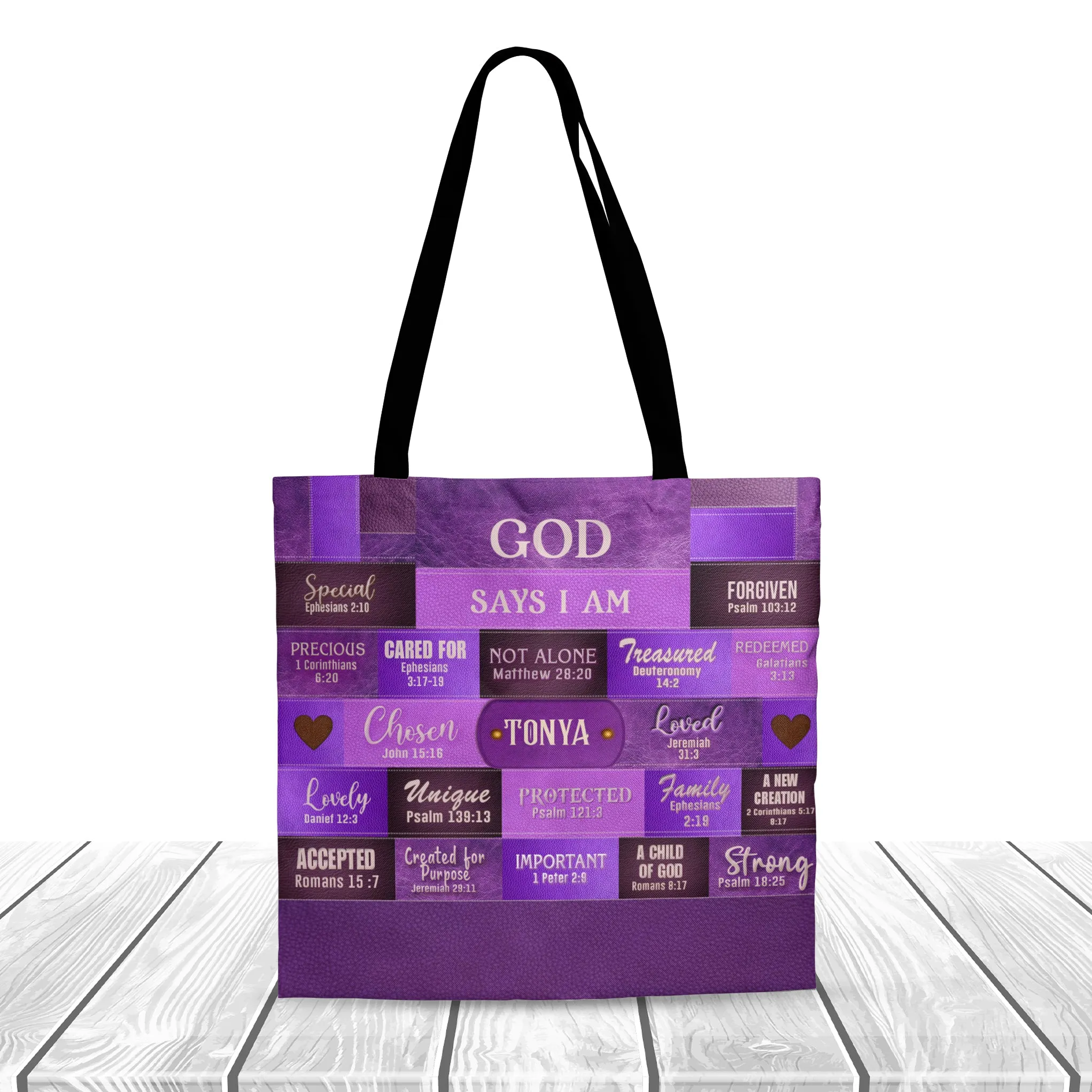 CHRISTIANARTBAG Crossbody Bag with Chain - Personalized Crossbody Bag with Chain - GOD SAYS I AM - CABCBC06300524