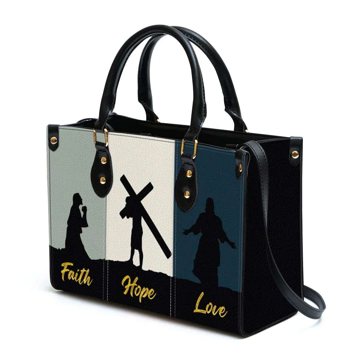 Christianartbag Handbag, Faith Hope Love, Personalized Gifts, Gifts for Women, Christmas Gift.