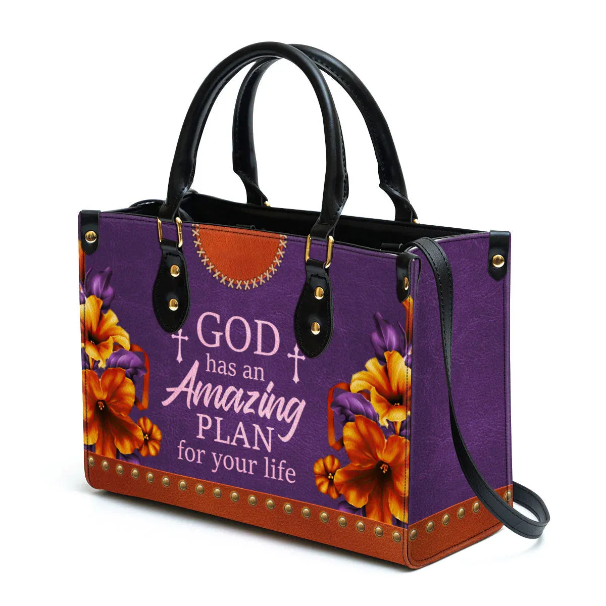 Christianartbag Handbag, God Has An Amazing Plan For Your Life, Personalized Gifts, Gifts for Women, Christmas Gift.