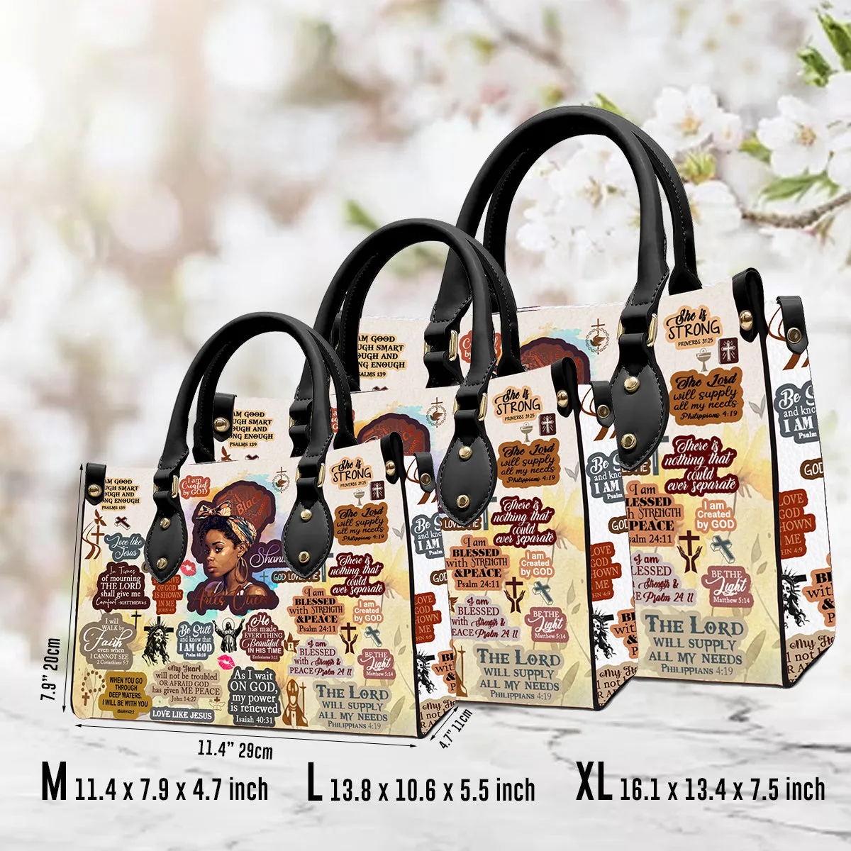 Christianartbag Handbags, Personalized Designs with Women of Color, Bible Verses, and Zodiac Signs – Add Your Name for a Unique Touch, Handbag Design, Black Women Leather Handbag, Gifts for Women, CABLTB01191223.
