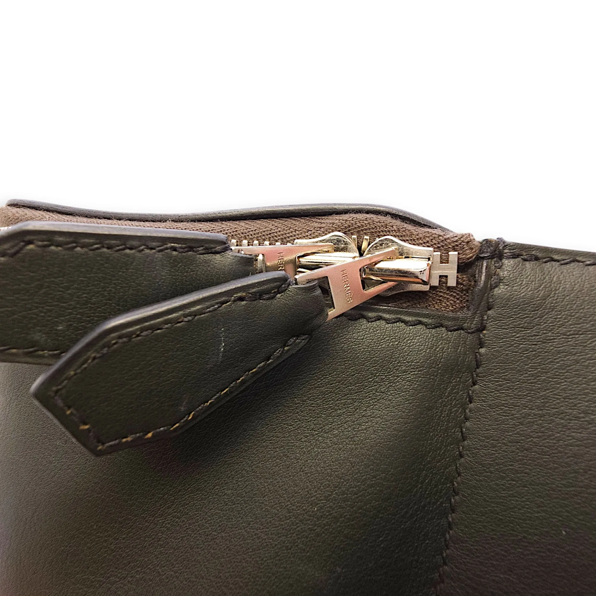 Chyslide Belt Bag GM Vert in Cristobal, Silver hardware