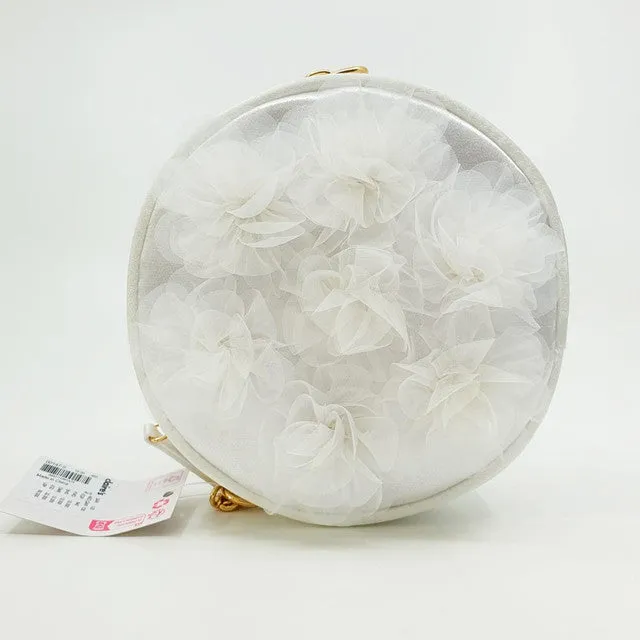 Claire's Ramadan White Ruffles Crossbody