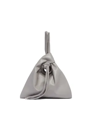 Clutch Jen In Pelle Grigia
