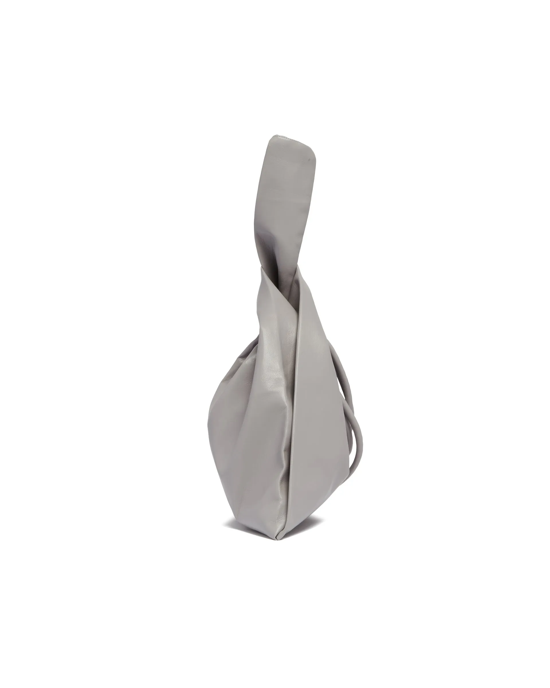 Clutch Jen In Pelle Grigia