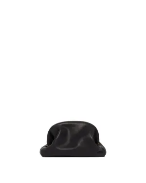 Clutch Mira in Pelle Nera