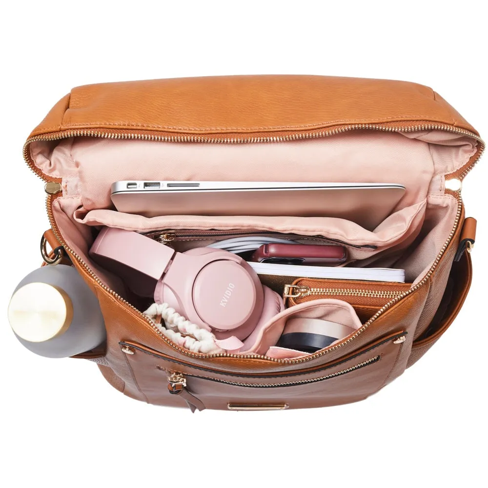 Commuter Backpack Cognac