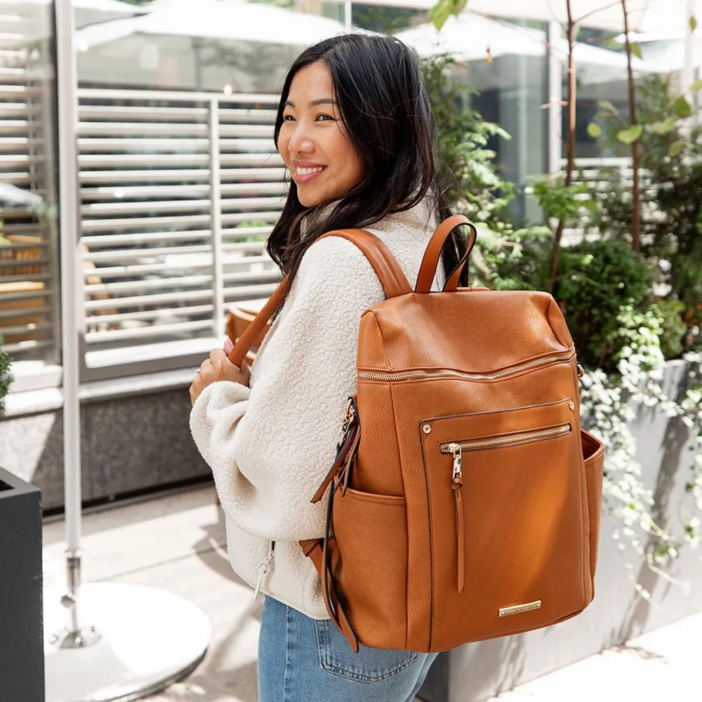 Commuter Backpack Cognac