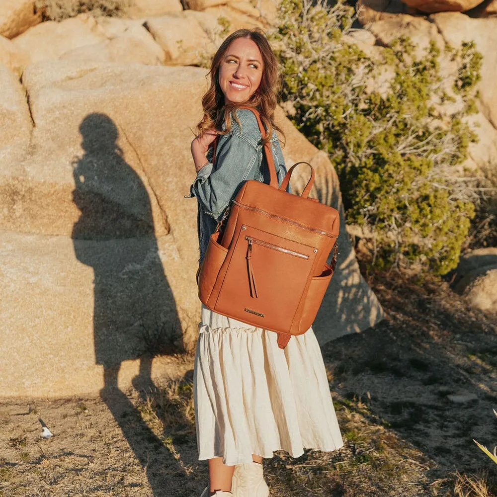 Commuter Backpack Cognac