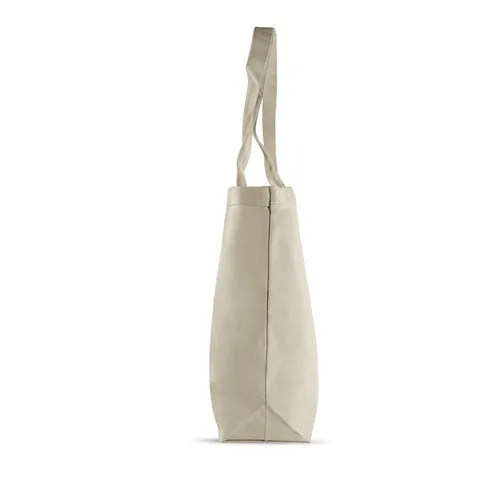 Cotton Canvas Big Tote Bag - Blank
