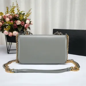 cowhide covers all kinds of chain messenger bags
