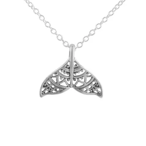 Dainty Dolphin Mandala Necklace