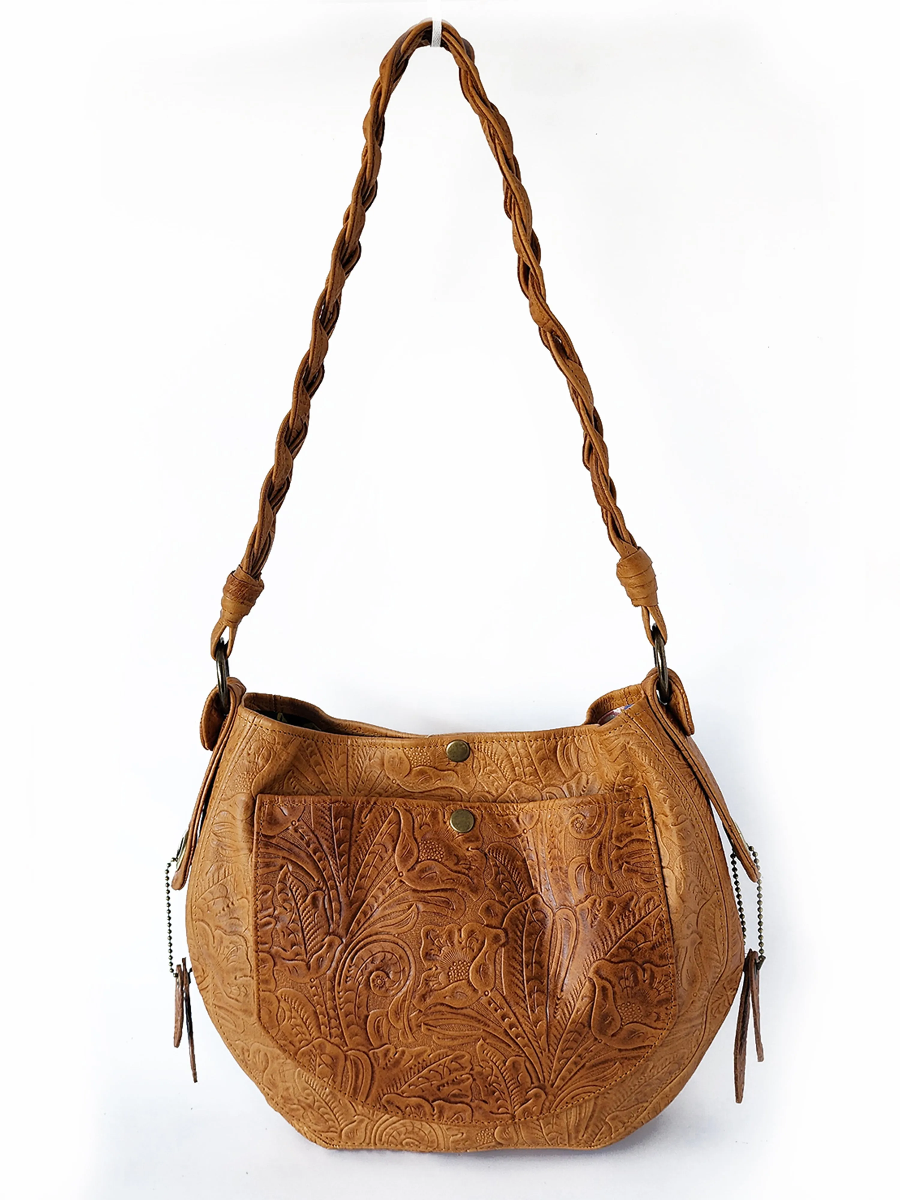 Dakota Companion Bag - Tawny Embossed Floral