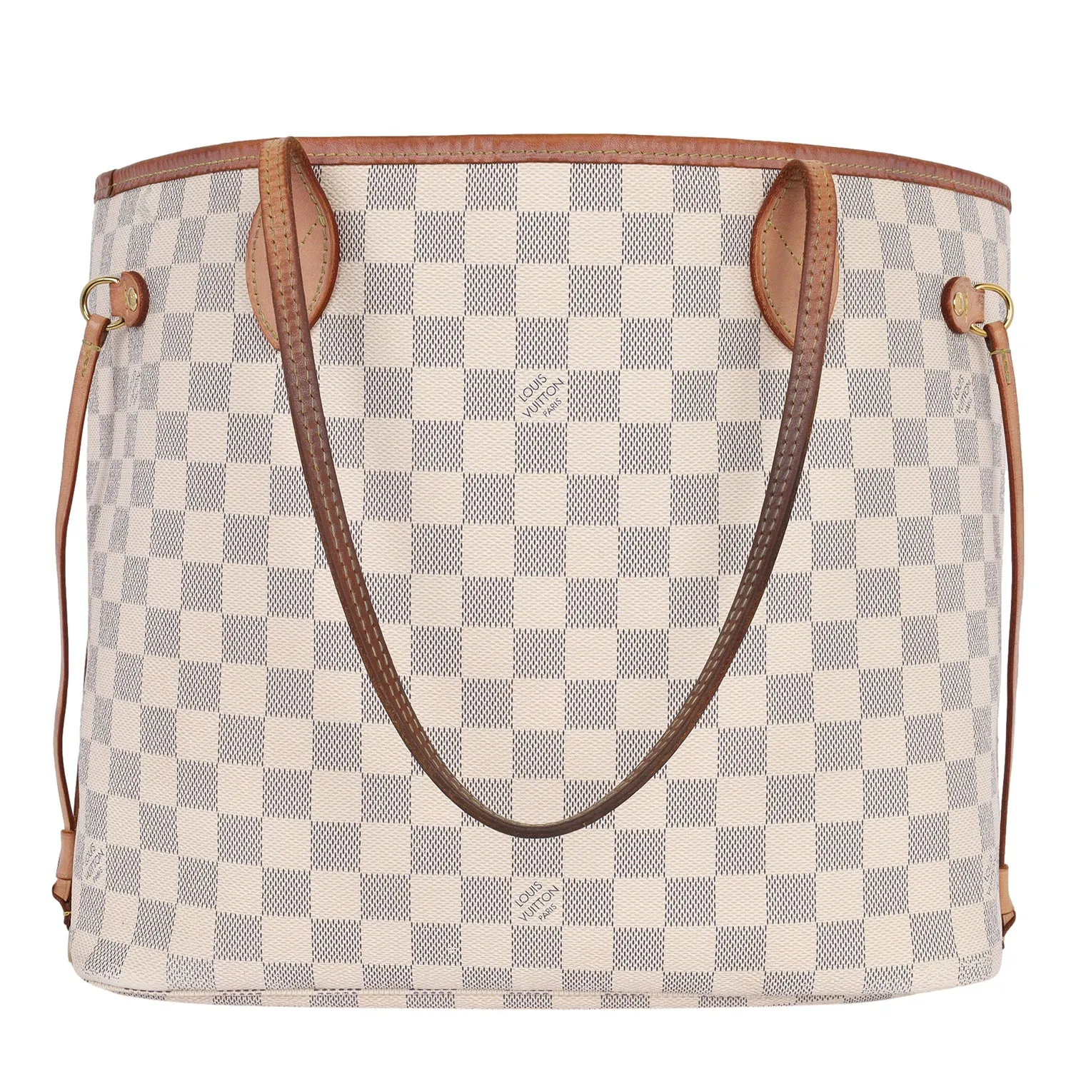 Damier Azur Canvas Neverfull MM Tote