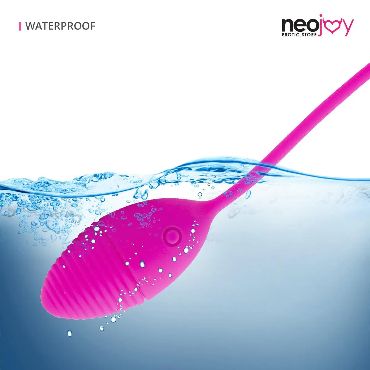Dancing Fairy Egg Pink - Silicone - 18cm - Pink