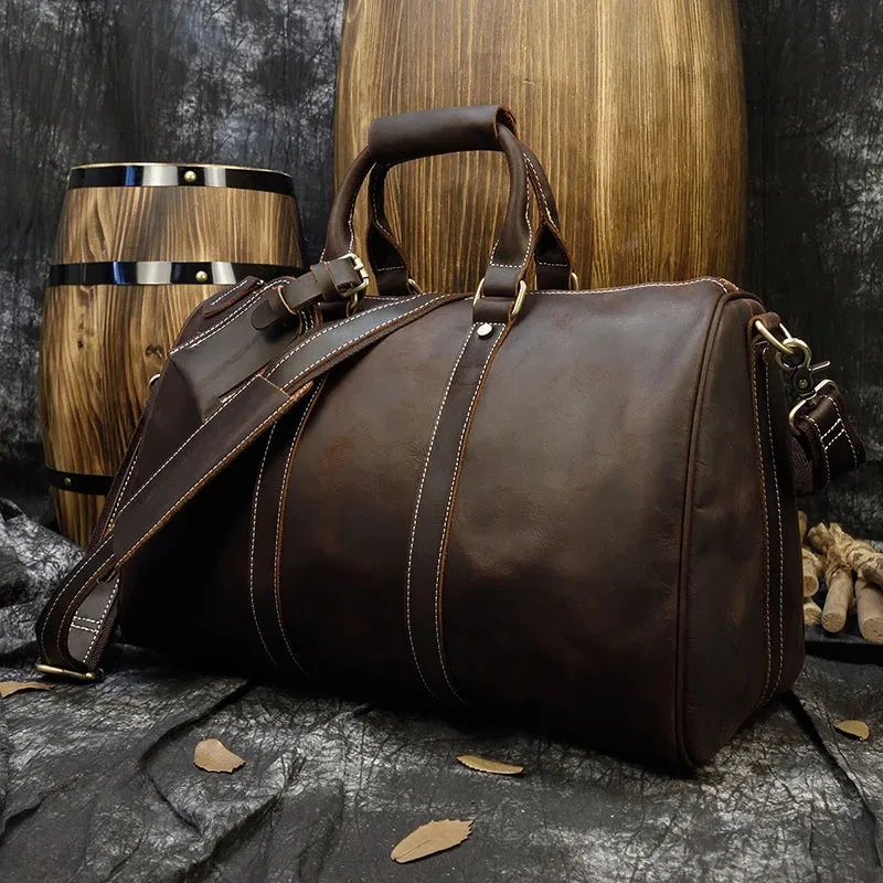 Designer Doctors Bag Business Travel Bag Genuine Leather Shoe Duffle Bag