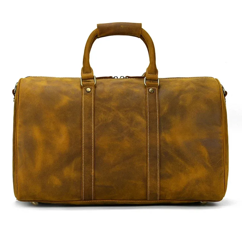 Designer Doctors Bag Business Travel Bag Genuine Leather Shoe Duffle Bag
