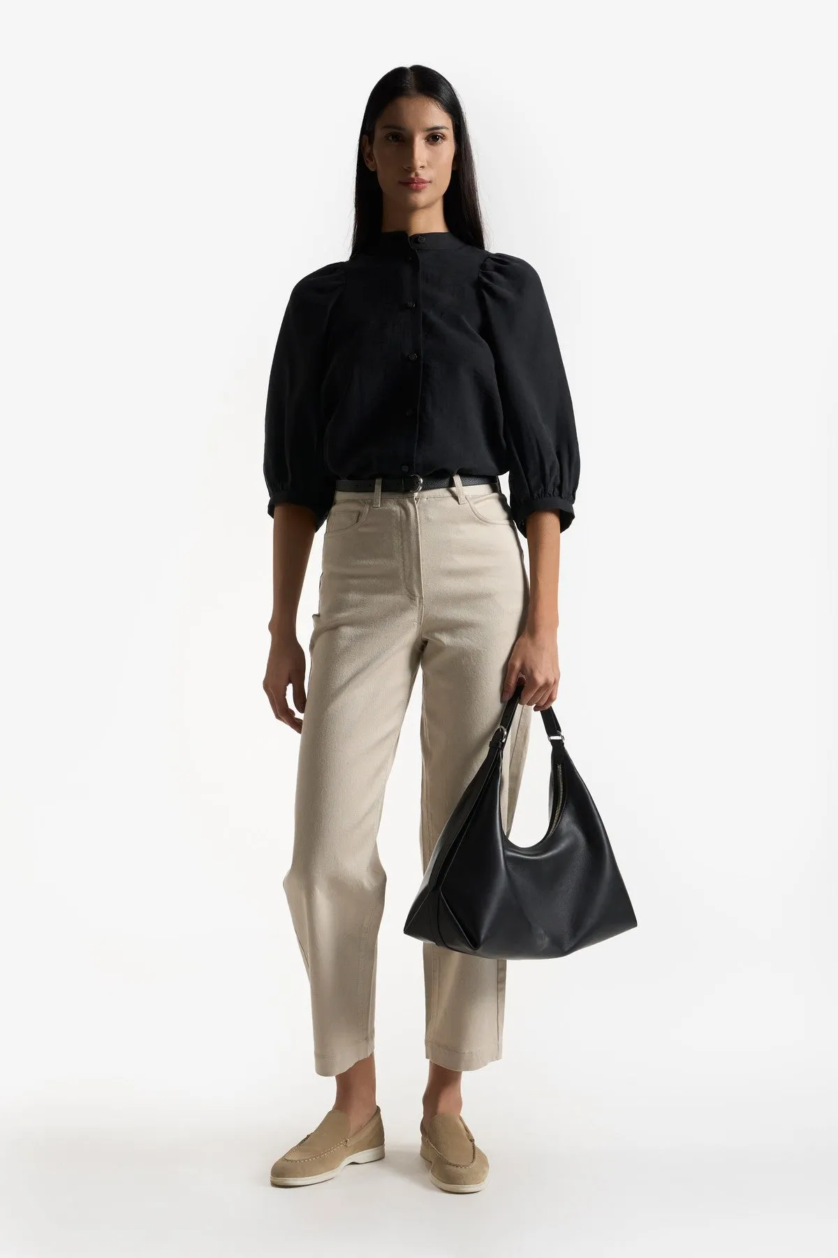DIANA BLACK TOTE BAG