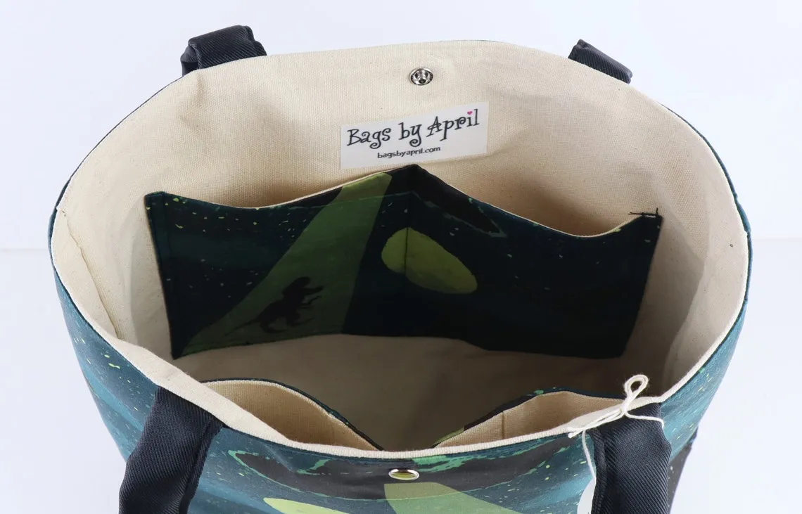 Dinosaur Abduction Shoulder Bag Purse