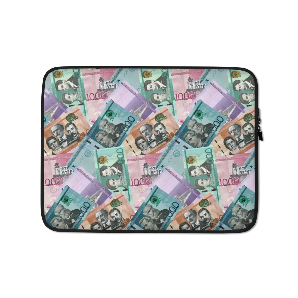 Dominican Pesos Laptop Sleeve