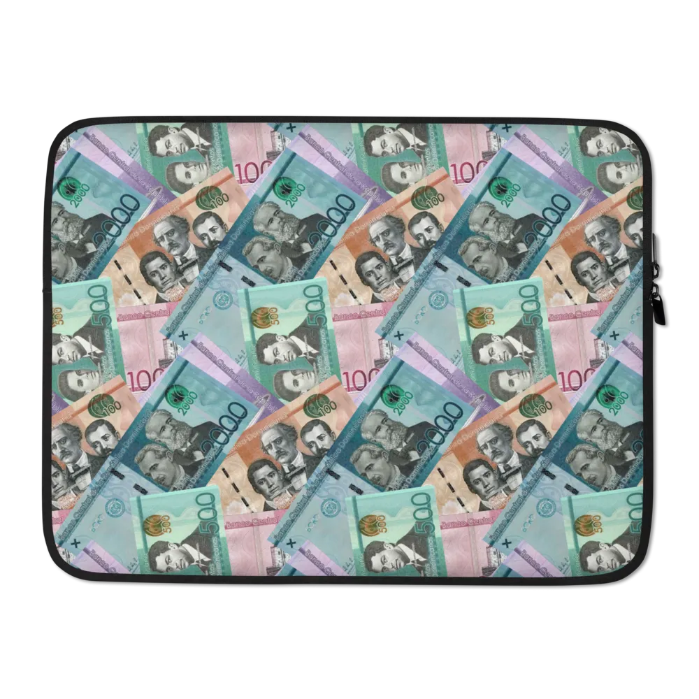 Dominican Pesos Laptop Sleeve