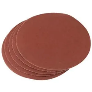 Draper 23358 Hook And Eye Backed Aluminium Oxide, 200Mm, 100 Grit (Pack Of 5) Dr-23358