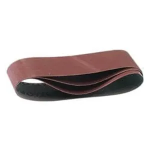 Draper Aluminium Oxide Sanding Belts, 533 X 75Mm, 80 Grit (Pack Of 3) Dr-36082
