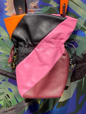 DVF Multicolor Leather Mini Bucket bag