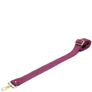 Elie Beaumont Bag Strap - Purple ZigZag