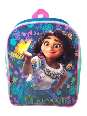 Encanto Backpack 15" Mirabel Madrigal Disney Girls Butterflies