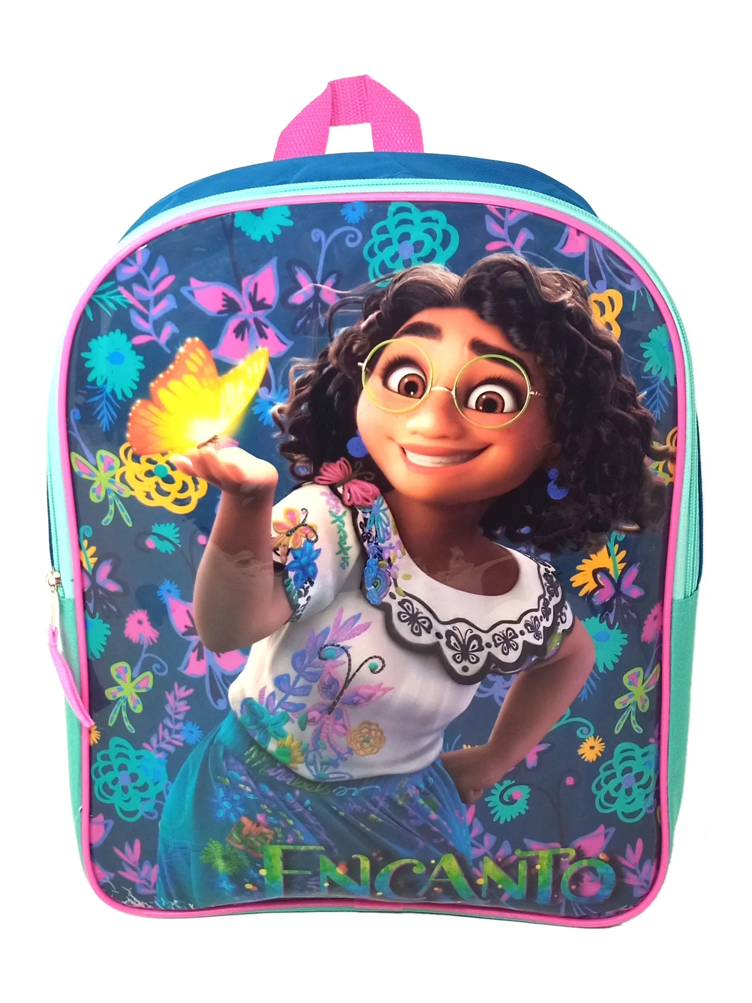 Encanto Backpack 15" Mirabel Madrigal Disney Girls Butterflies