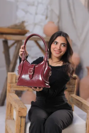 Everyday Essentials Tote Bag - Burgundy
