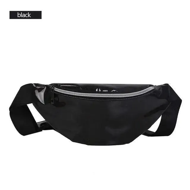 Fashion Holographic Women Waist Bags Modern Fanny Pack Adjustable Belt Bag Excellent Design Waist Packs Chest Phone Pouch