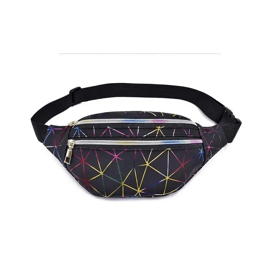 Fashion Holographic Women Waist Bags Modern Fanny Pack Adjustable Belt Bag Excellent Design Waist Packs Chest Phone Pouch