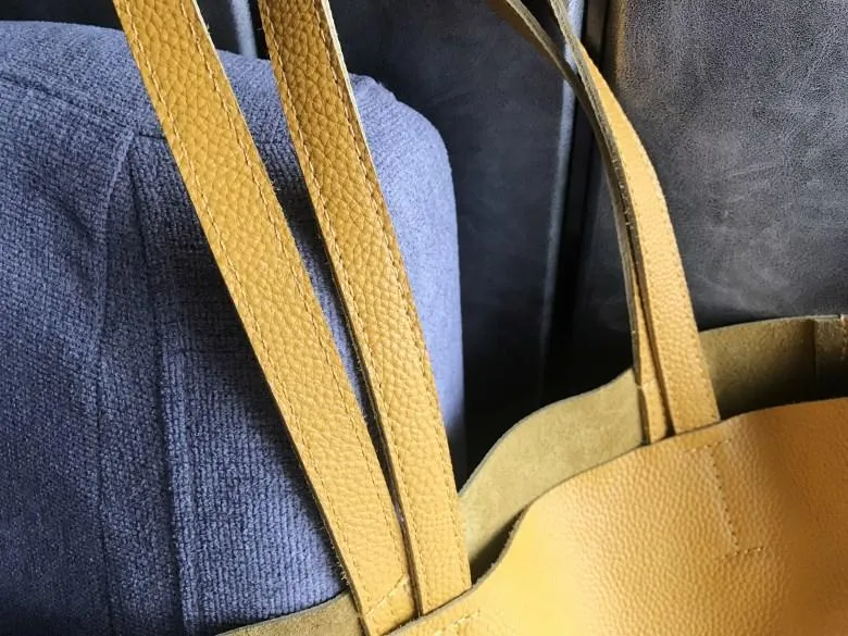 Fashion Womens Black Leather Oversize Tote Bags Black Shoulder Tote Bag Handbag Tote For Women