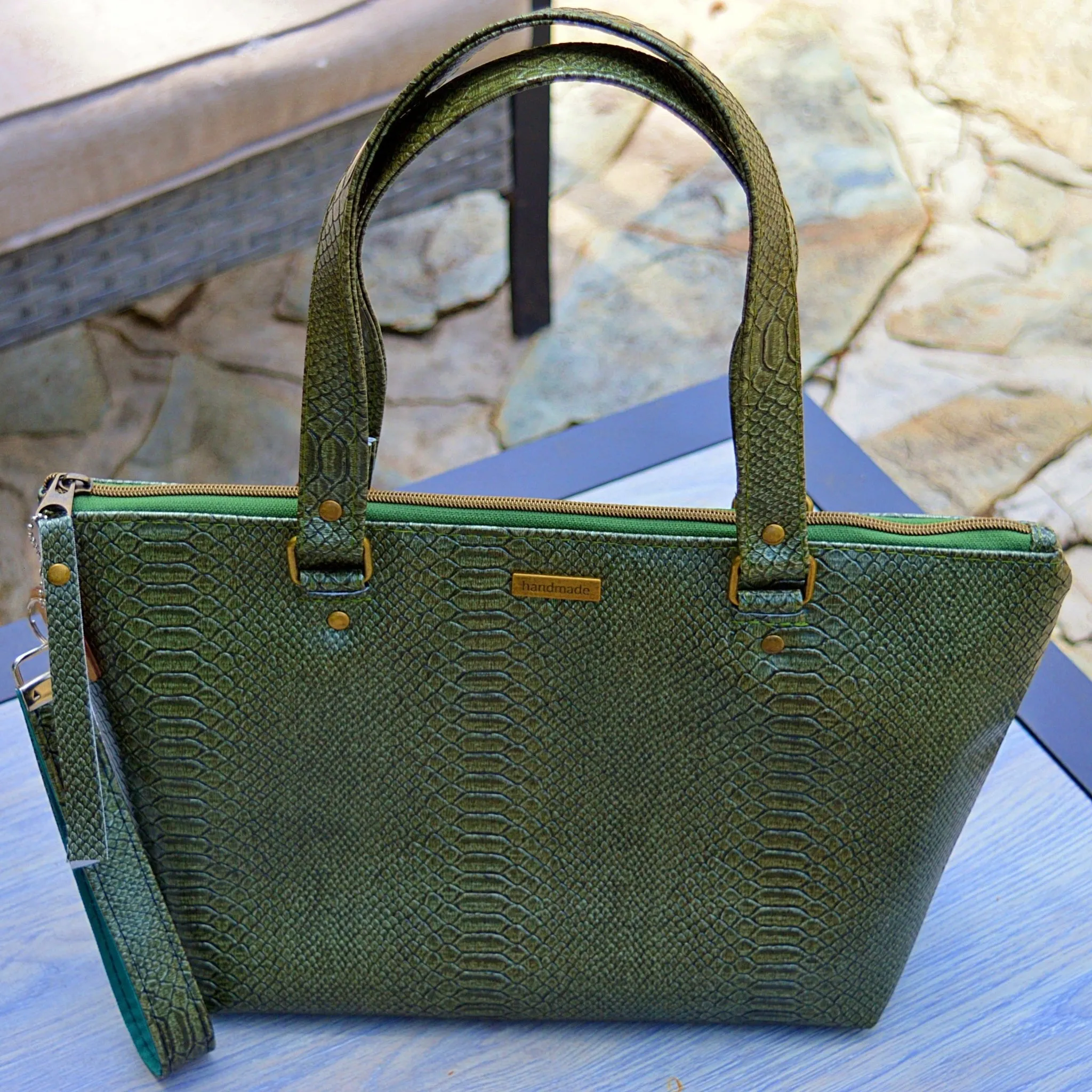 Feels Like Snake Skin Tote Bag