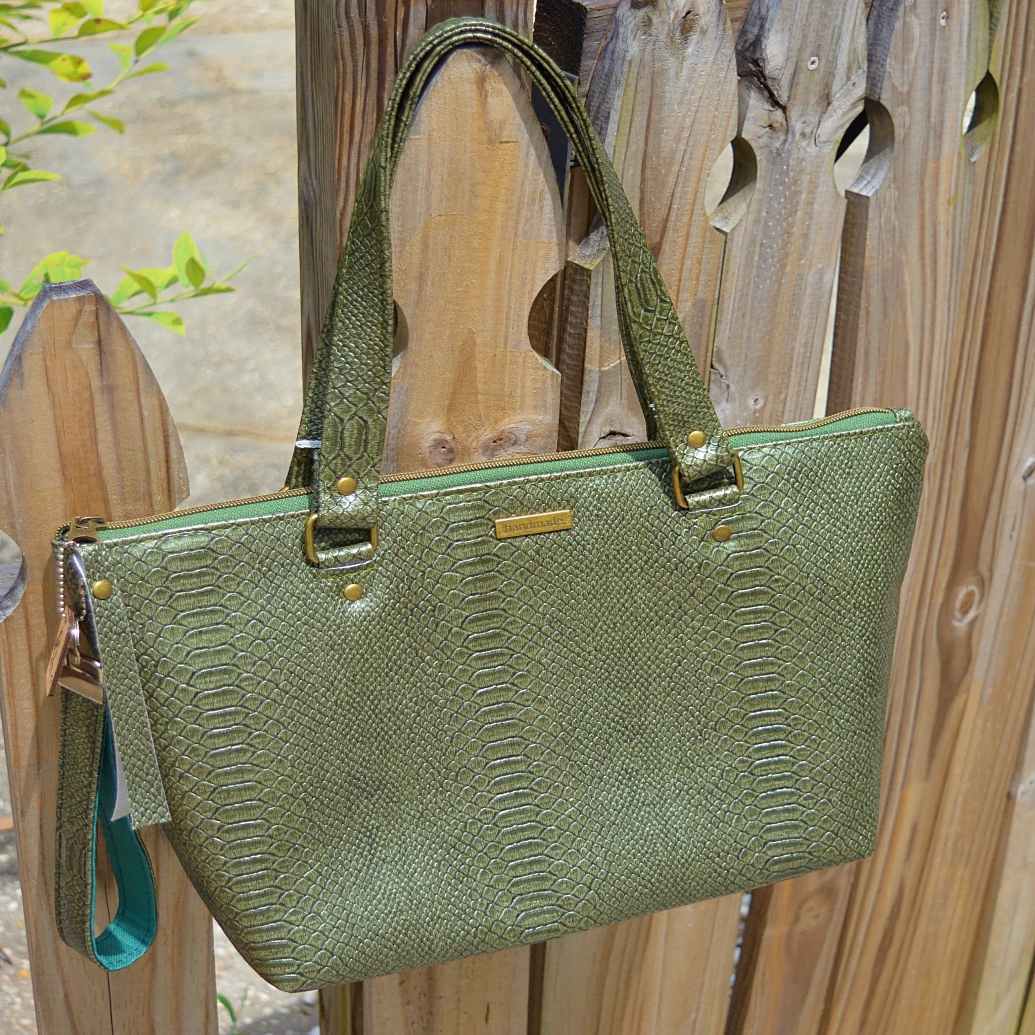 Feels Like Snake Skin Tote Bag