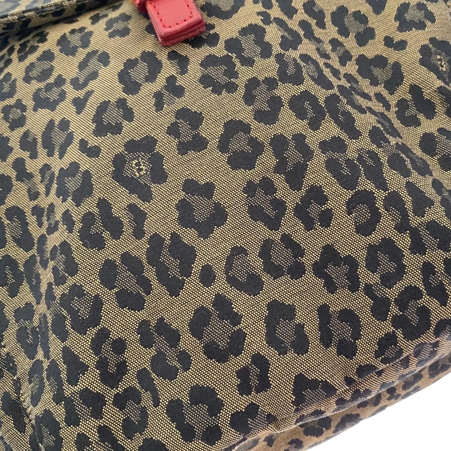 Fendi Brown Cheetah Mini Backpack