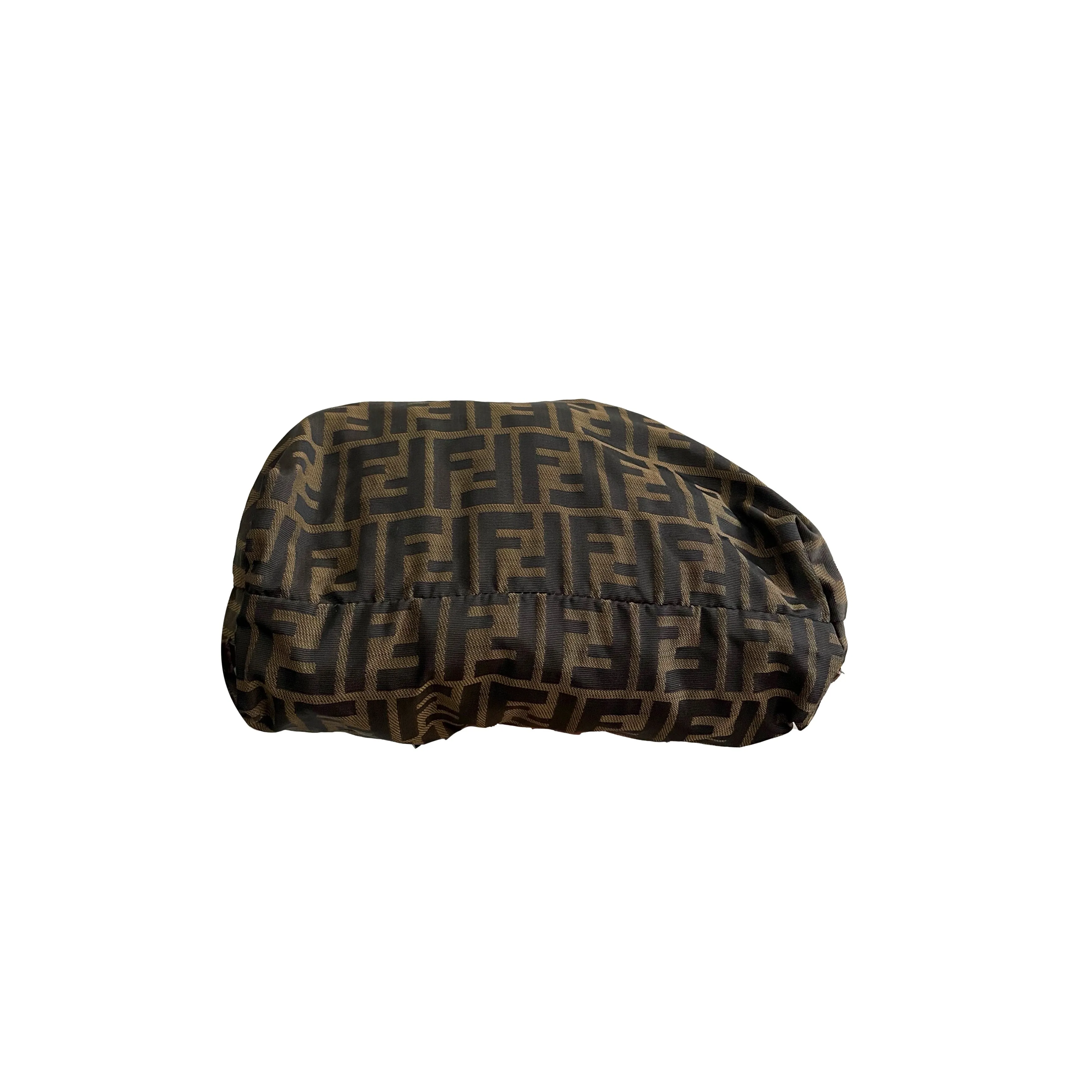 Fendi Brown Logo Backpack
