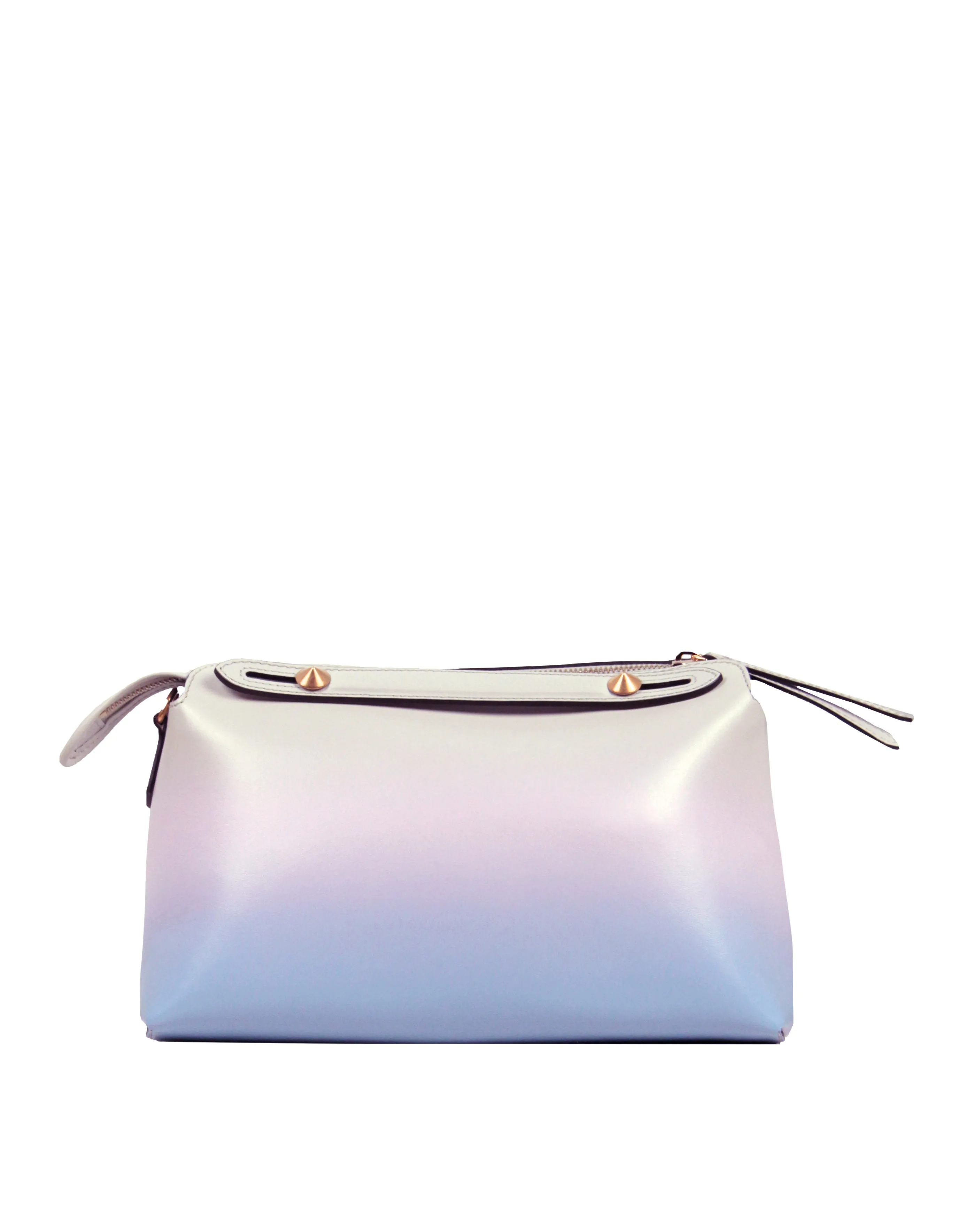 Fendi Purple Ombre By The Way Medium Boston Crossbody Bag