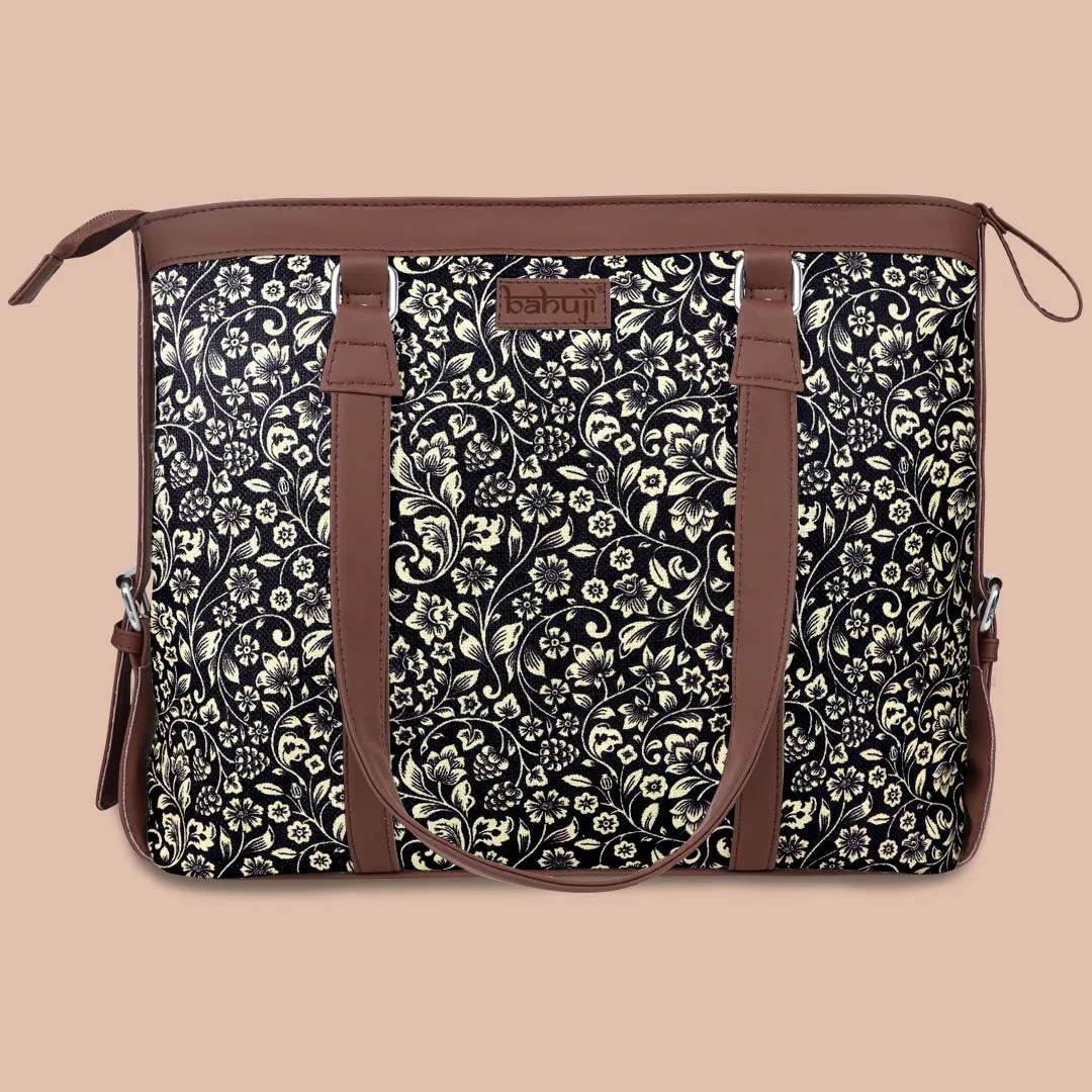 Flower lattice Designer Women's Office HandBag