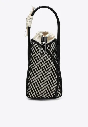 Fortune Vertical Mesh Bucket Bag